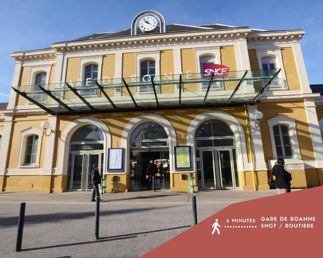 Artgrey * Ideal Pro * Roanne Secteur Gare Et Rue Pietonnes Dış mekan fotoğraf
